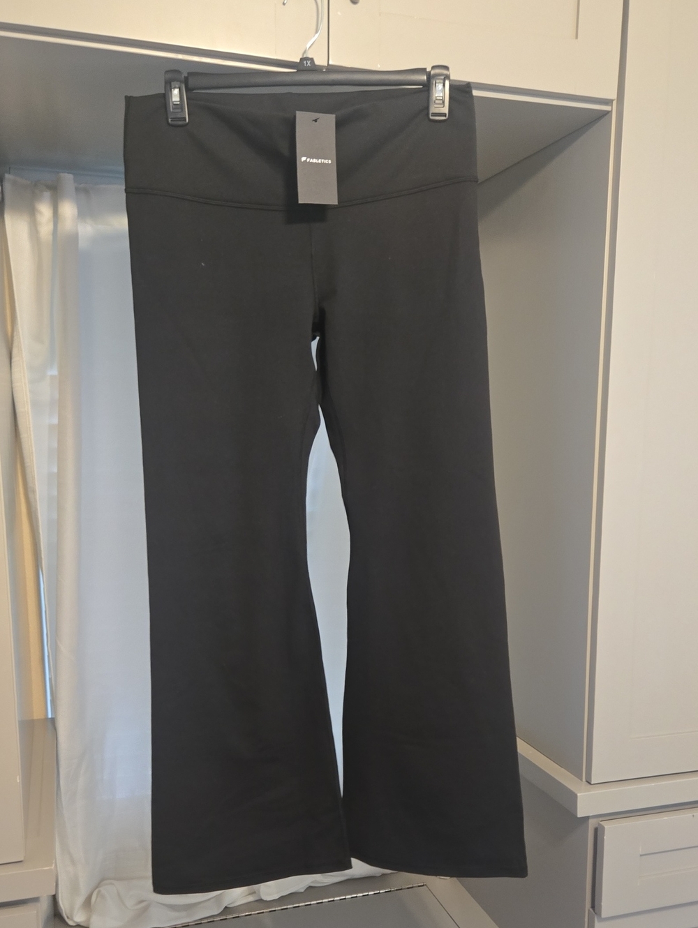 Fabletics Black Flared Womens  Leggings